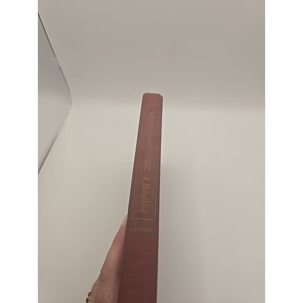 William Shakespeare A Handbook By Thomas Marc Parrott 1955 Hardcover - Picture 2 of 10